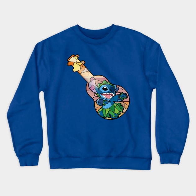 Hawaiian Alien Crewneck Sweatshirt by Ginny Heart Lab